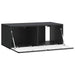 Oglindă TV montată pe perete Pe perete Negru 78,5 x 41 x 30 cm - WALTI WALTI