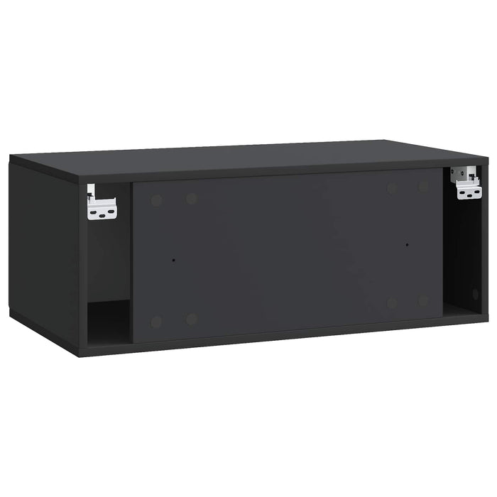 Oglindă TV montată pe perete Pe perete Negru 78,5 x 41 x 30 cm - WALTI WALTI