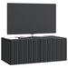 Oglindă TV montată pe perete Pe perete Negru 78,5 x 41 x 30 cm - WALTI WALTI