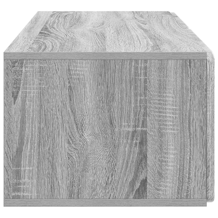 Oglindă TV montată pe perete Sonoma gri 78,5 x 41 x 30 cm - WALTI WALTI