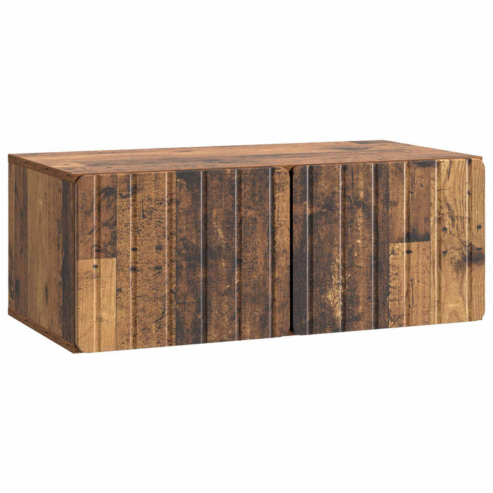 Oglindă TV montată pe perete Lemn vechi 78,5 x 41 x 30 cm - WALTI WALTI