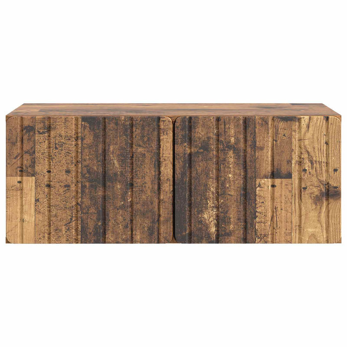 Oglindă TV montată pe perete Lemn vechi 78,5 x 41 x 30 cm - WALTI WALTI