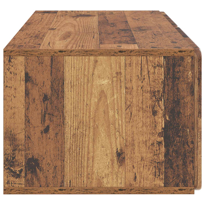 Oglindă TV montată pe perete Lemn vechi 78,5 x 41 x 30 cm - WALTI WALTI