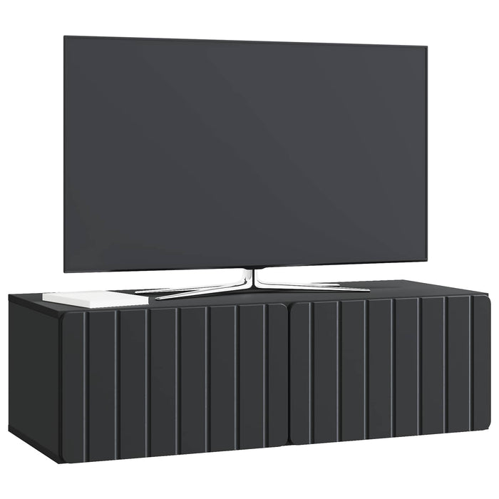 Oglindă TV montată pe perete Pe perete Negru 98 x 41 x 30 cm - WALTI WALTI
