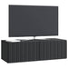 Oglindă TV montată pe perete Pe perete Negru 98 x 41 x 30 cm - WALTI WALTI