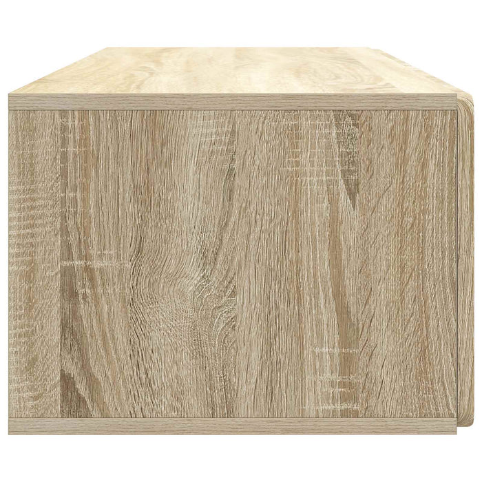 Oglindă TV montată pe perete Stejar Sonoma 98 x 41 x 30 cm - WALTI WALTI