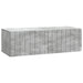 Oglindă TV montată pe perete Gri Beton 98 x 41 x 30 cm - WALTI WALTI