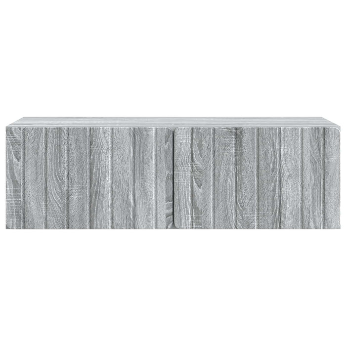 Oglindă TV montată pe perete Sonoma gri 98 x 41 x 30 cm - WALTI WALTI