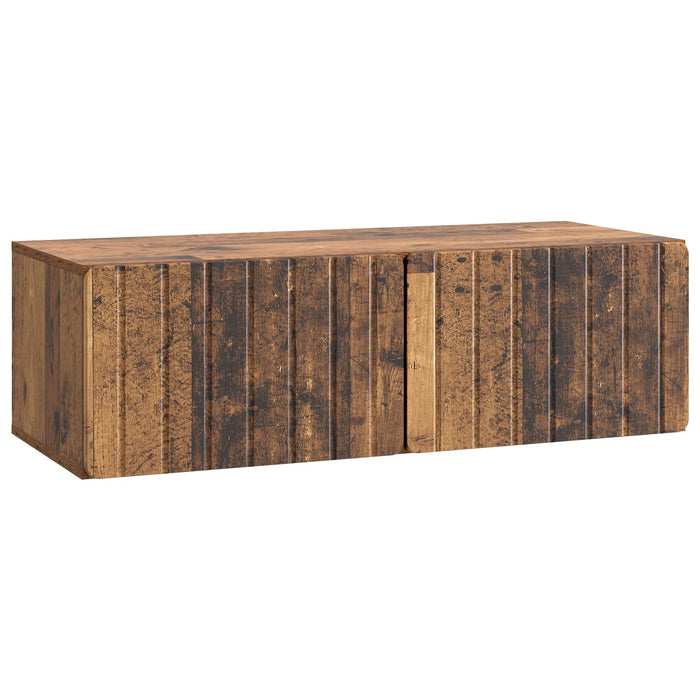 Oglindă TV montată pe perete Lemn vechi 98 x 41 x 30 cm - WALTI WALTI