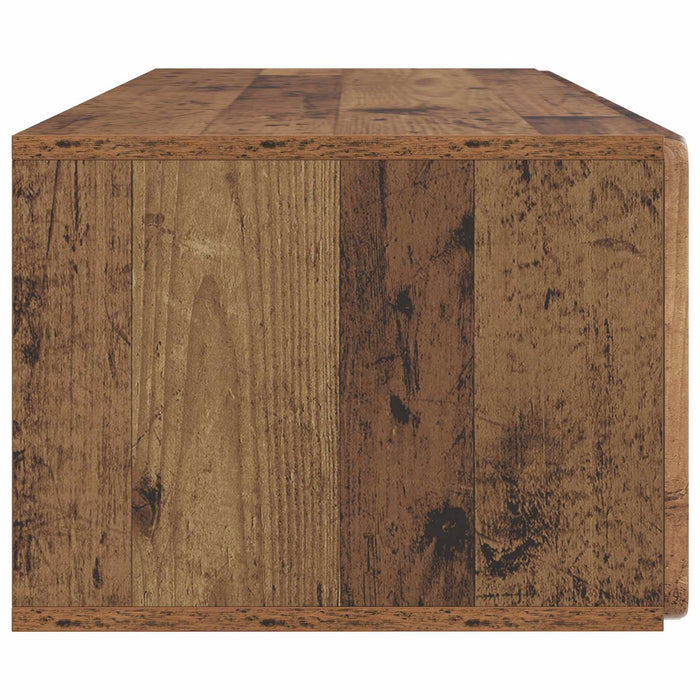 Oglindă TV montată pe perete Lemn vechi 98 x 41 x 30 cm - WALTI WALTI