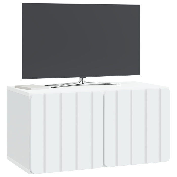 Oglindă TV montată pe perete Pe perete Alb 59,5 x 31 x 30 cm - WALTI WALTI