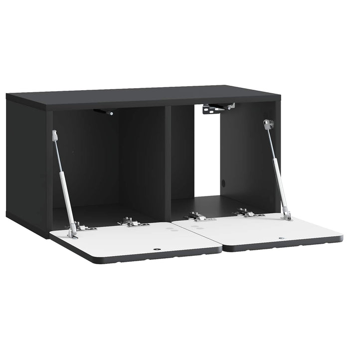 Oglindă TV montată pe perete Pe perete Negru 59,5 x 31 x 30 cm - WALTI WALTI
