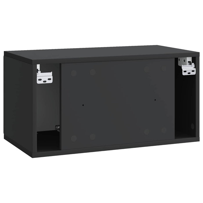 Oglindă TV montată pe perete Pe perete Negru 59,5 x 31 x 30 cm - WALTI WALTI