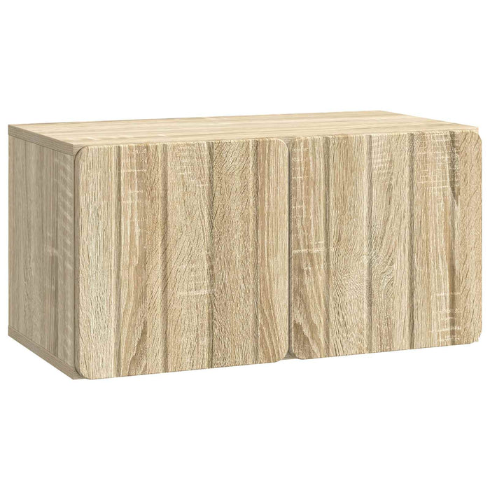 Oglindă TV montată pe perete Stejar Sonoma 59,5 x 31 x 30 cm - WALTI WALTI