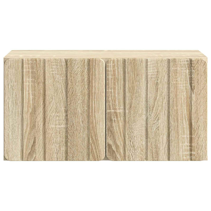 Oglindă TV montată pe perete Stejar Sonoma 59,5 x 31 x 30 cm - WALTI WALTI