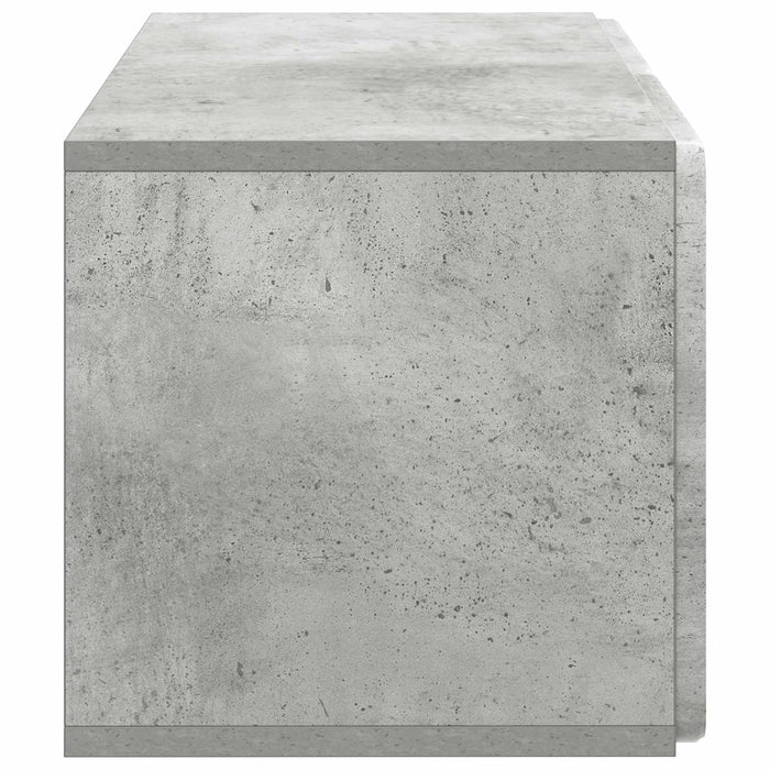 Oglindă TV montată pe perete Gri Beton 59,5 x 31 x 30 cm - WALTI WALTI