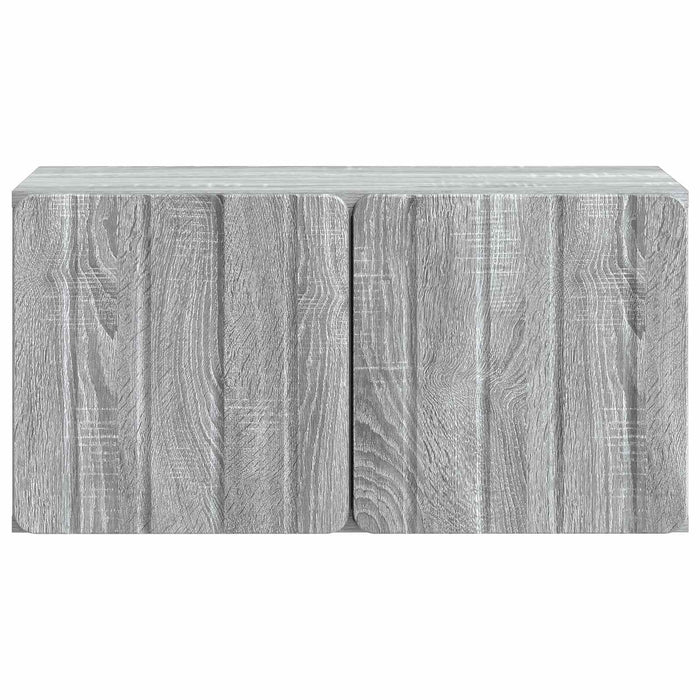 Oglindă TV montată pe perete Sonoma gri 59,5 x 31 x 30 cm - WALTI WALTI