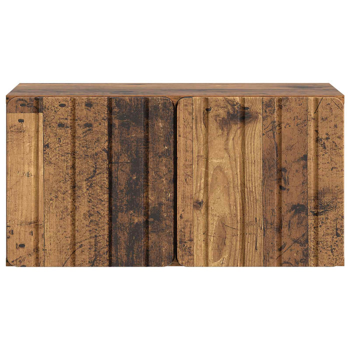 Oglindă TV montată pe perete Lemn vechi 59,5 x 31 x 30 cm - WALTI WALTI
