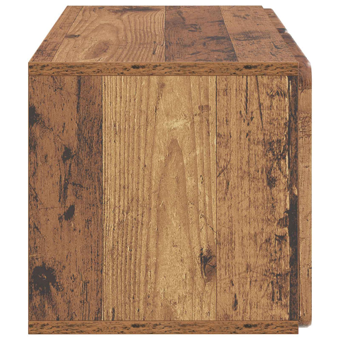 Oglindă TV montată pe perete Lemn vechi 59,5 x 31 x 30 cm - WALTI WALTI