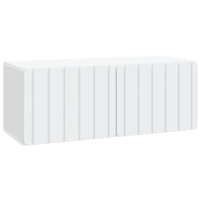 Oglindă TV montată pe perete Pe perete Alb 78,5 x 31 x 30 cm - WALTI WALTI