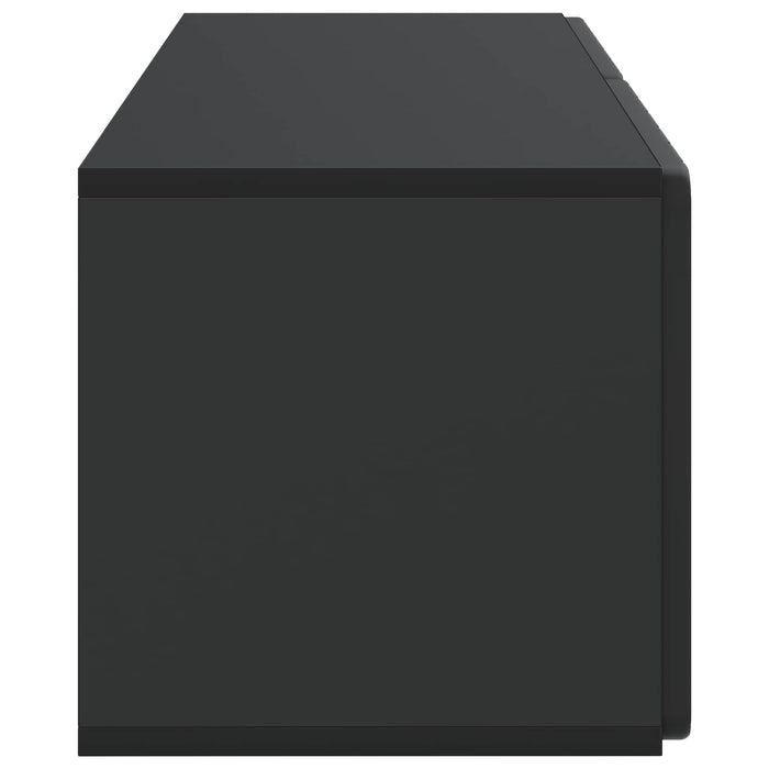 Oglindă TV montată pe perete Pe perete Negru 78,5 x 31 x 30 cm - WALTI WALTI