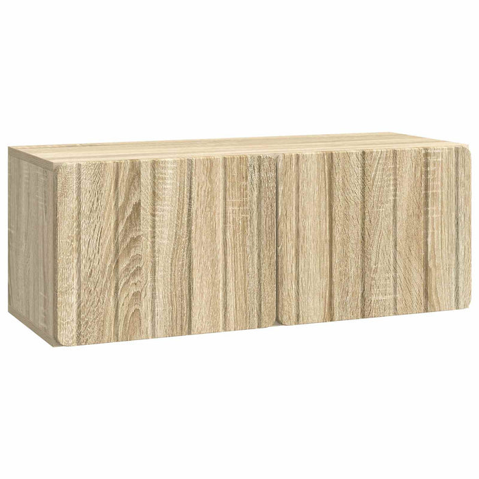 Oglindă TV montată pe perete Stejar Sonoma 78,5 x 31 x 30 cm - WALTI WALTI