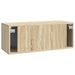 Oglindă TV montată pe perete Stejar Sonoma 78,5 x 31 x 30 cm - WALTI WALTI
