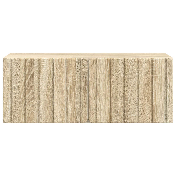 Oglindă TV montată pe perete Stejar Sonoma 78,5 x 31 x 30 cm - WALTI WALTI