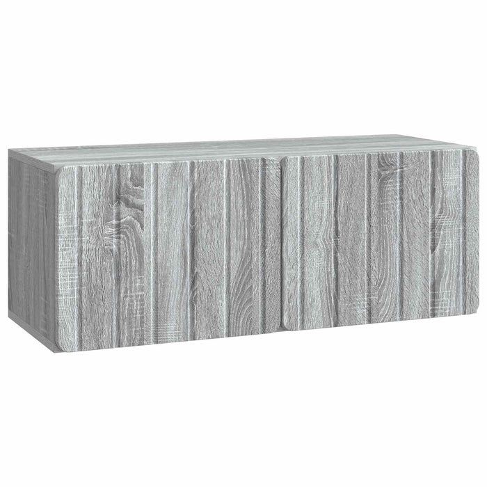 Oglindă TV montată pe perete Sonoma gri 78,5 x 31 x 30 cm - WALTI WALTI