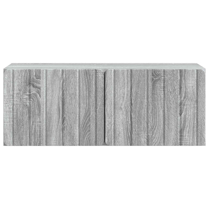 Oglindă TV montată pe perete Sonoma gri 78,5 x 31 x 30 cm - WALTI WALTI