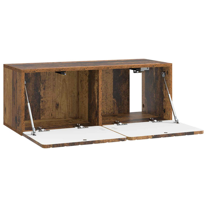 Oglindă TV montată pe perete Lemn vechi 78,5 x 31 x 30 cm - WALTI WALTI
