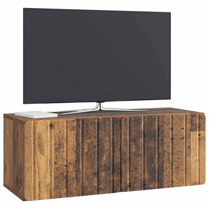 Oglindă TV montată pe perete Lemn vechi 78,5 x 31 x 30 cm - WALTI WALTI