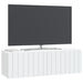 Oglindă TV montată pe perete Alb 98 x 31 x 30 cm Lemn prelucrat - WALTI WALTI