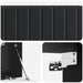 Oglindă TV montată pe perete Pe perete Negru 98 x 31 x 30 cm - WALTI WALTI