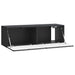 Oglindă TV montată pe perete Pe perete Negru 98 x 31 x 30 cm - WALTI WALTI