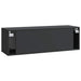 Oglindă TV montată pe perete Pe perete Negru 98 x 31 x 30 cm - WALTI WALTI