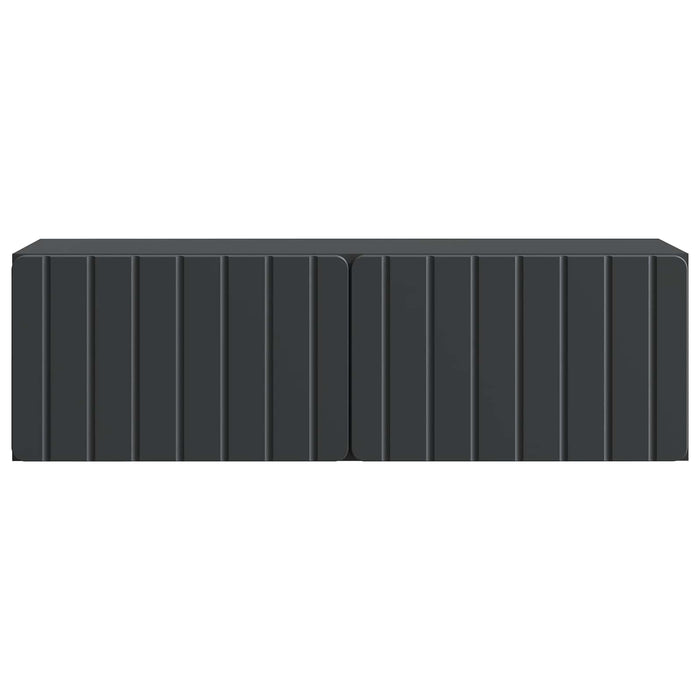 Oglindă TV montată pe perete Pe perete Negru 98 x 31 x 30 cm - WALTI WALTI