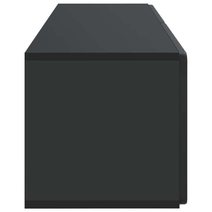 Oglindă TV montată pe perete Pe perete Negru 98 x 31 x 30 cm - WALTI WALTI