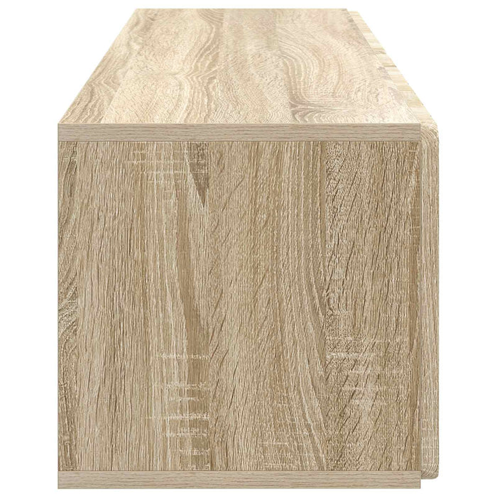 Oglindă TV montată pe perete Stejar Sonoma 98 x 31 x 30 cm - WALTI WALTI
