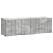 Oglindă TV montată pe perete Gri Beton 98 x 31 x 30 cm - WALTI WALTI