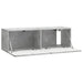 Oglindă TV montată pe perete Gri Beton 98 x 31 x 30 cm - WALTI WALTI