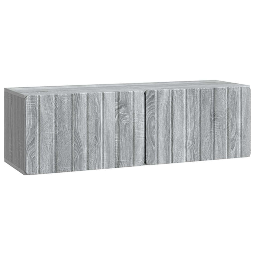 Oglindă TV montată pe perete Sonoma gri 98 x 31 x 30 cm - WALTI WALTI