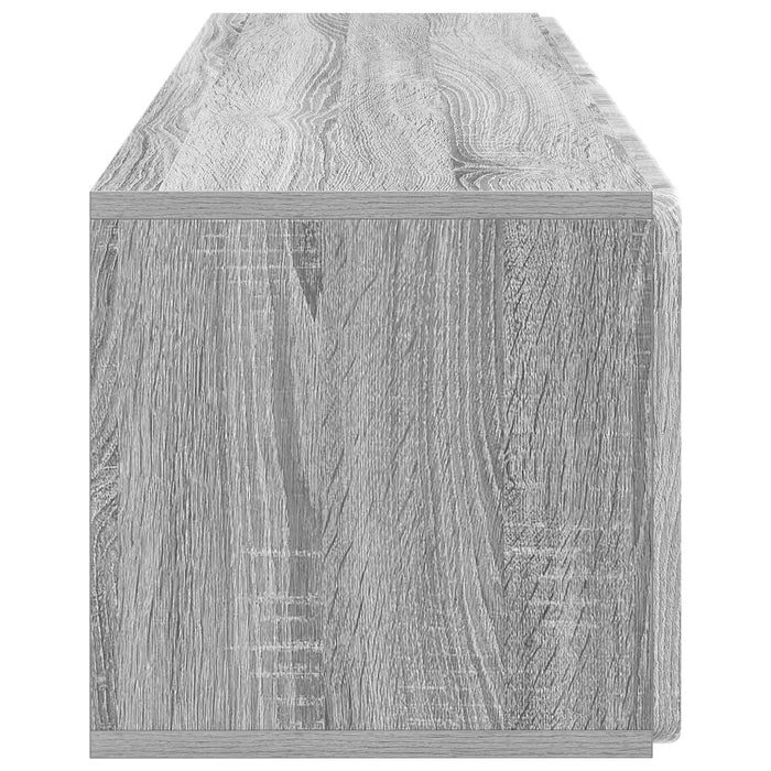 Oglindă TV montată pe perete Sonoma gri 98 x 31 x 30 cm - WALTI WALTI