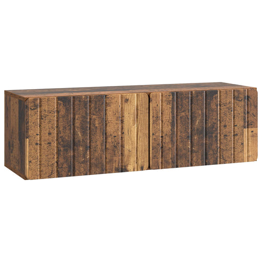 Oglindă TV montată pe perete Lemn vechi 98 x 31 x 30 cm - WALTI WALTI