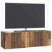 Oglindă TV montată pe perete Lemn vechi 98 x 31 x 30 cm - WALTI WALTI