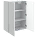 Dulap montat pe perete Alb 66 x 34,5 x 90 cm Lemn prelucrat - WALTI WALTI