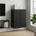 Dulap montat pe perete Negru 66 x 34,5 x 90 cm Lemn prelucrat - WALTI WALTI