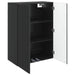 Dulap montat pe perete Negru 66 x 34,5 x 90 cm Lemn prelucrat - WALTI WALTI