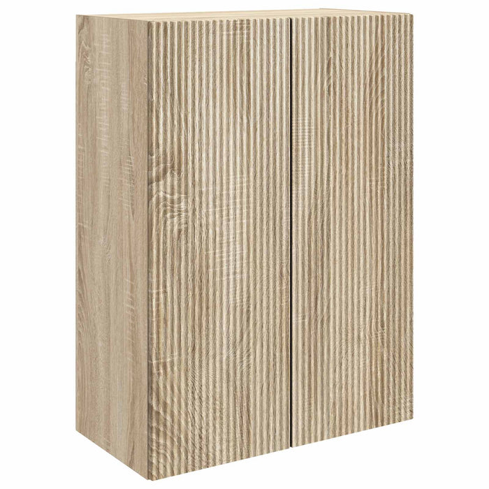 Dulap montat pe perete Stejar Sonoma 66 x 34,5 x 90 cm - WALTI WALTI
