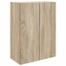 Dulap montat pe perete Stejar Sonoma 66 x 34,5 x 90 cm - WALTI WALTI